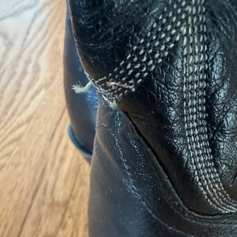 Dan Post Midnight Black Western Boots - Picture 5 of 9